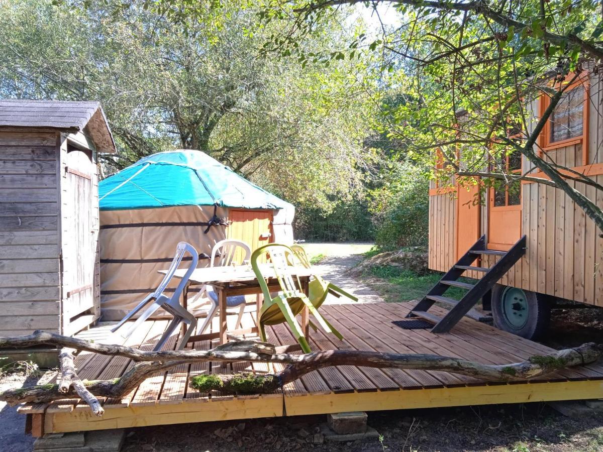 Le Bois Davy Hotel Le Thoureil Buitenkant foto