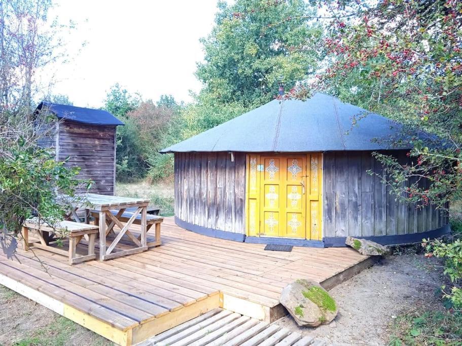 Le Bois Davy Hotel Le Thoureil Buitenkant foto
