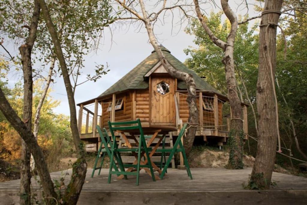 Le Bois Davy Hotel Le Thoureil Buitenkant foto