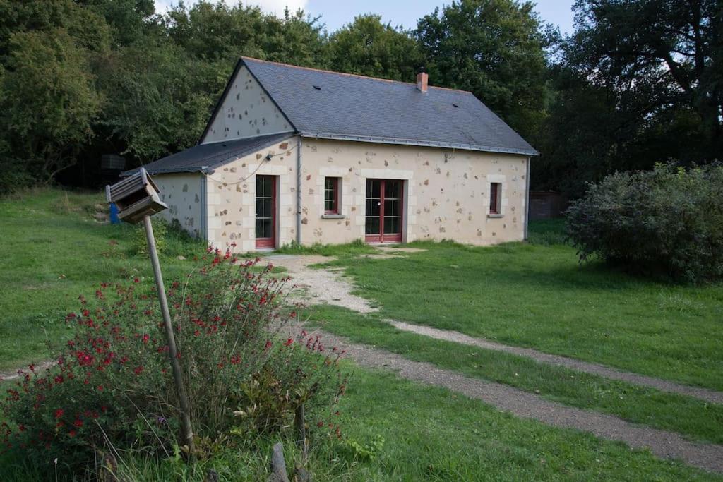 Le Bois Davy Hotel Le Thoureil Buitenkant foto