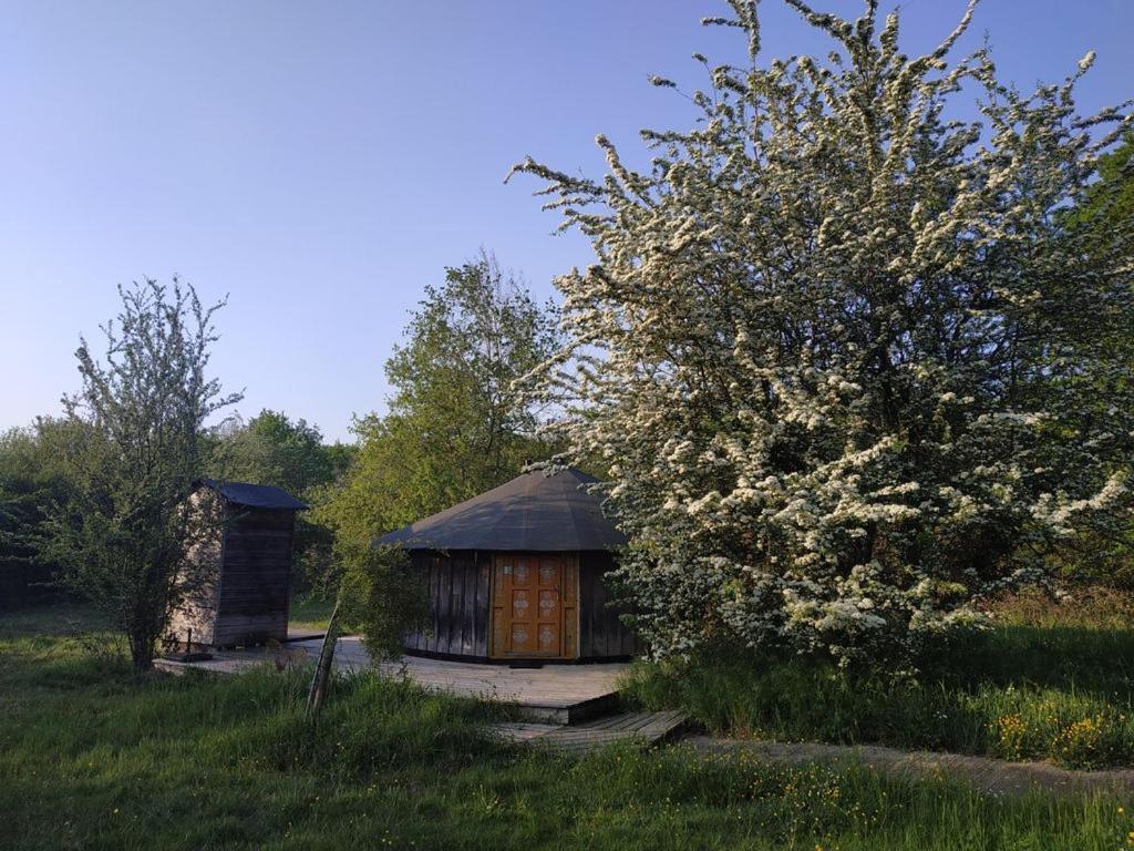 Le Bois Davy Hotel Le Thoureil Buitenkant foto